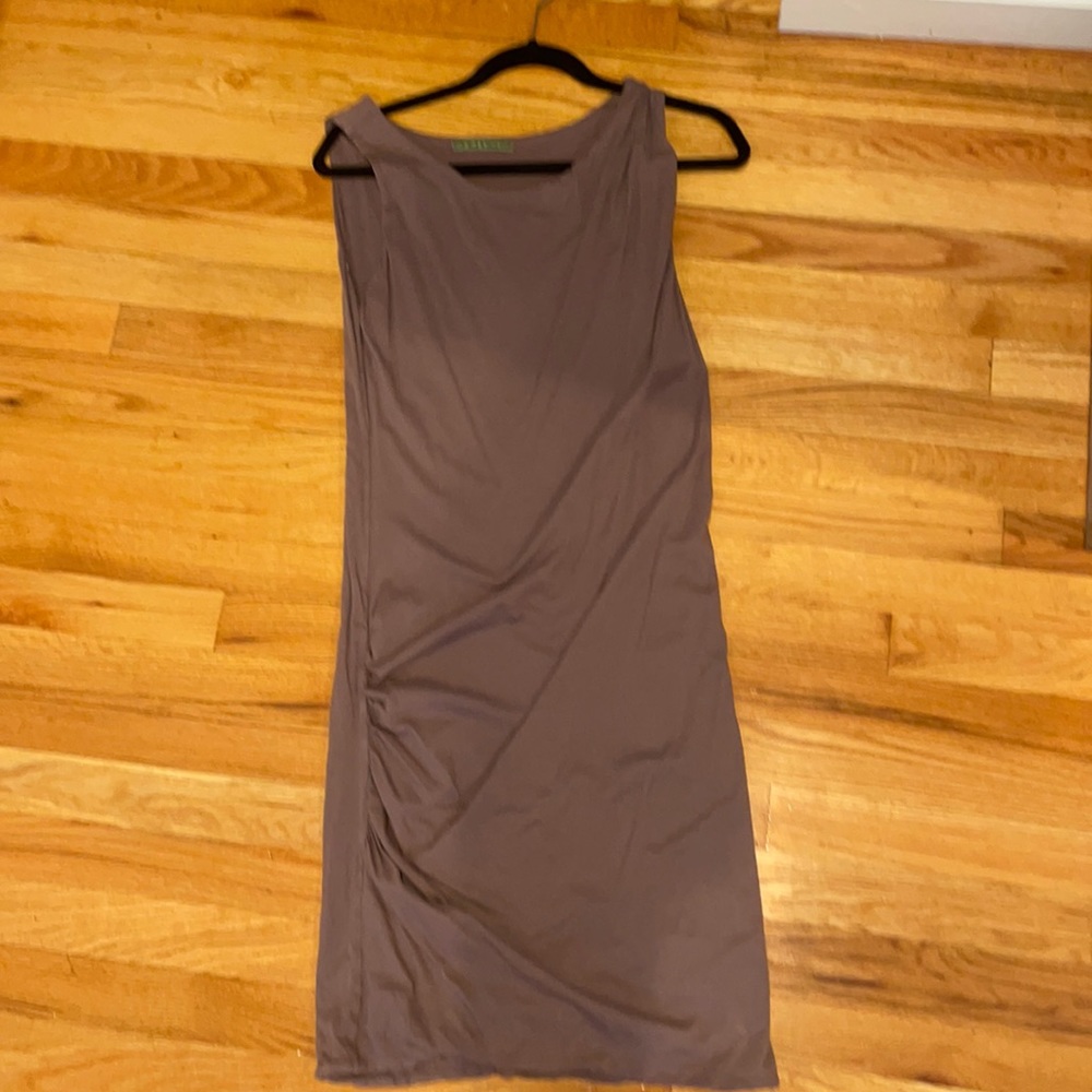 Cotton fitted dress velvet by Graham and Spencer